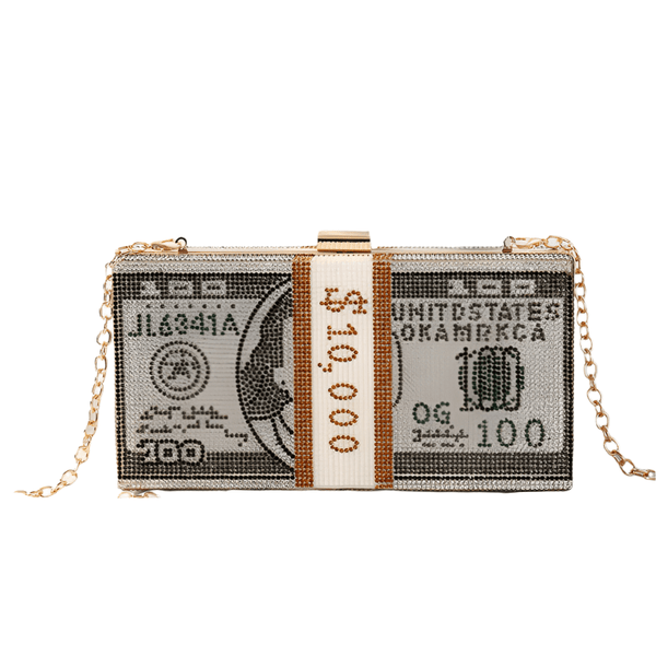 10K USD Posh Rhinestone - Studded MINI Shoulder Bag - Wigging It Etc