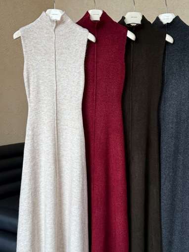 2 Piece Sleek Vintage Cotton Blend Cardigan+ A - Line MAXI Dress Set - Wigging It Etc