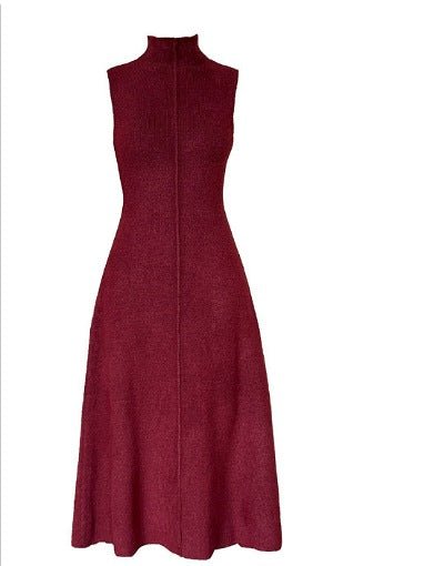 2 Piece Sleek Vintage Cotton Blend Cardigan+ A - Line MAXI Dress Set - Wigging It Etc