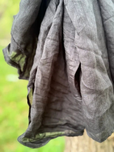 Vintage Breathable Long Sleeve Autumn Ramie T-Shirt - Wigging It Etc