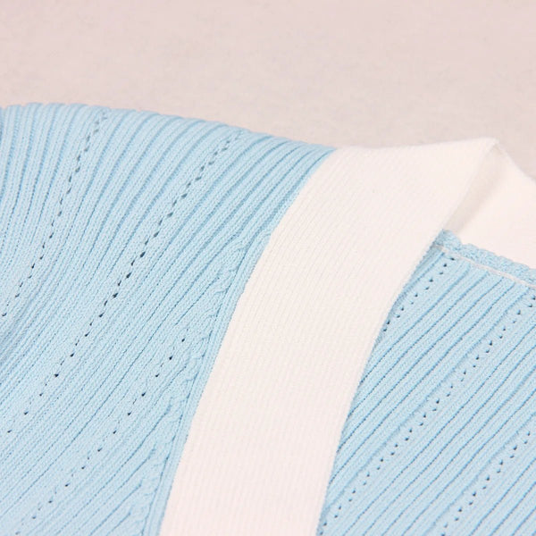 Timeless French Single - Breasted Knit Bolero Jacket - Wigging It Etc