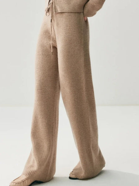 Ultra Plush 100% Premium Grade A Alxa Cashmere Hoodie Pullover Sweater + Palazzo Pants - Wigging It Etc