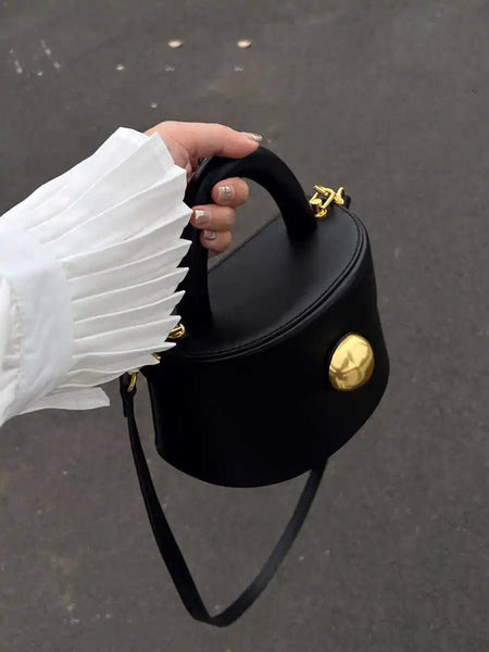 Luxe Barrel - Chic Convertible Handbag - Wigging It Etc