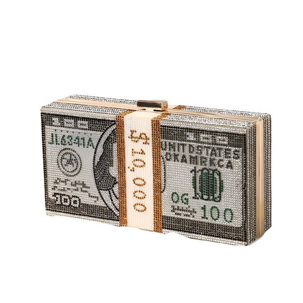 10K USD Posh Rhinestone - Studded MINI Shoulder Bag - Wigging It Etc