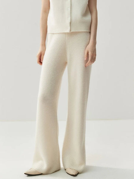 Ultra Plush 100% Premium Grade A Alxa Cashmere Hoodie Pullover Sweater + Palazzo Pants - Wigging It Etc