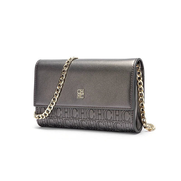 Sleek Versatile Two - Tone Envelope - Shaped Shoulder Bag - Wigging It Etc