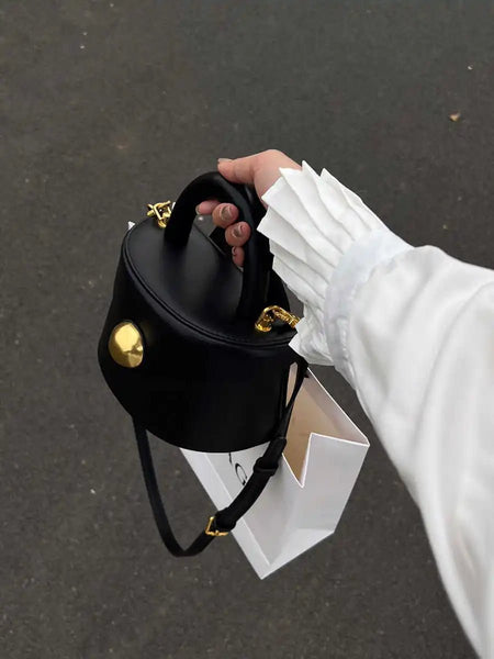 Luxe Barrel - Chic Convertible Handbag - Wigging It Etc