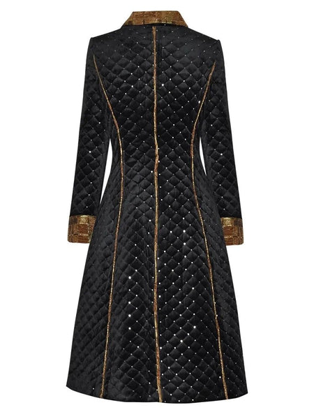 Vintage Double Breasted English Plaid Wintercoat - Wigging It Etc