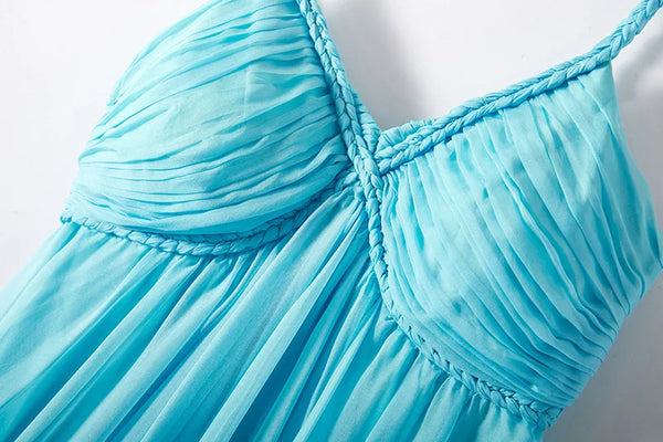 Exquisite Vintage 100% Silk Bohemian MIDI Dress