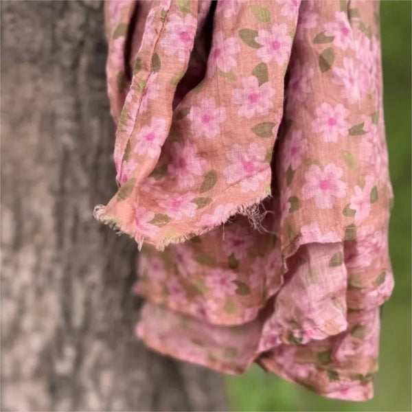 Vintage Breathable Long Sleeve Autumn Ramie T-Shirt - Wigging It Etc