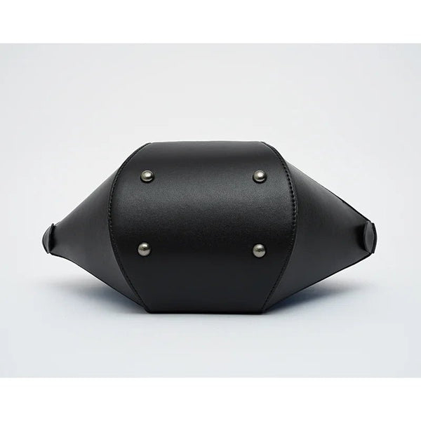 Exquisite Vintage 100% Mulberry Silk Bamboo Top Handle Bag - Wigging It Etc