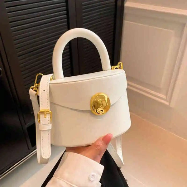 Luxe Barrel - Chic Convertible Handbag - Wigging It Etc