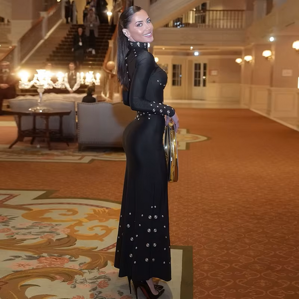 Sexy Elegant Long-Sleeved Turtleneck Club + Party MAXI Dress