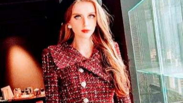 Vintage Classic English High Society Tweed Dress