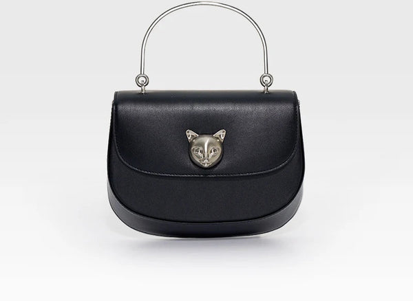 Stylish Minimalist 100% Leather Italian MINI Shoulder Crossbody Bag