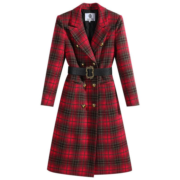 Exquisite Notched Double Sided Single Breasted Jacket - Wigging It Etc