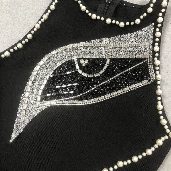 Sexy Curve Hugging Blingy 100% Cotton Front Split MAXI Party Dress