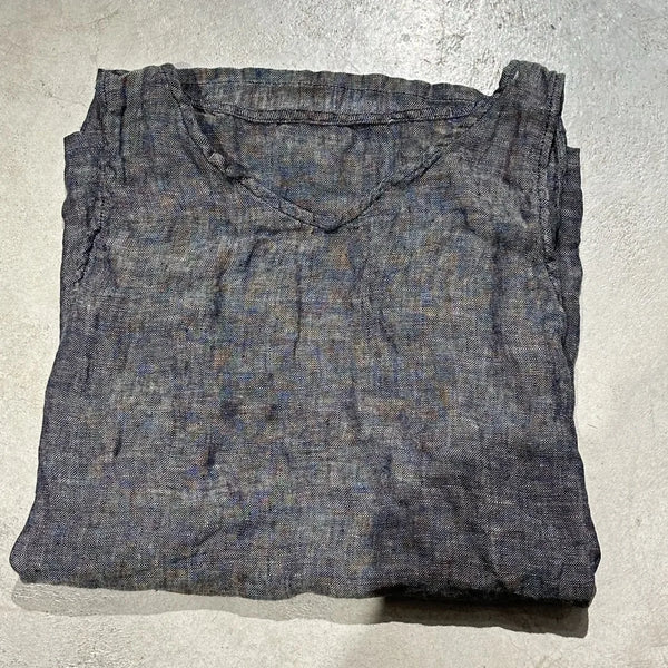 Vintage Preshrunk Roomy Breathable Ramie Tank Tops - Wigging It Etc