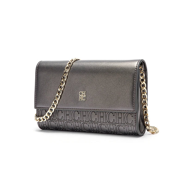 Sleek Versatile Two-Tone Envelope -Shaped Shoulder Bag