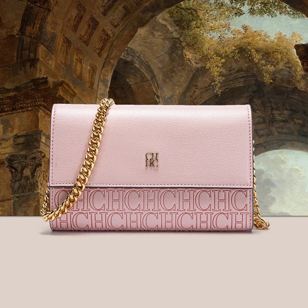Sleek Versatile Two-Tone Envelope -Shaped Shoulder Bag