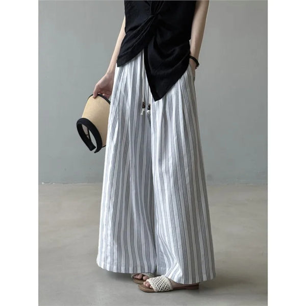 Sleek Uber Comfy Breathable Cotton Linen Palazzo Pants