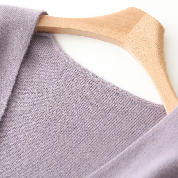 100% Premium Australian Merino Wool A-Line MIDI Winter Dress