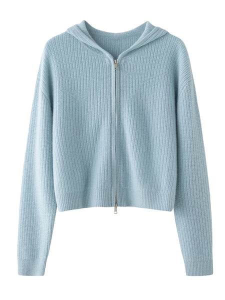 Ultra Plush 100% Premium Grade Alxa Cashmere Hoodie Pullover Sweater + Palazzo Pants