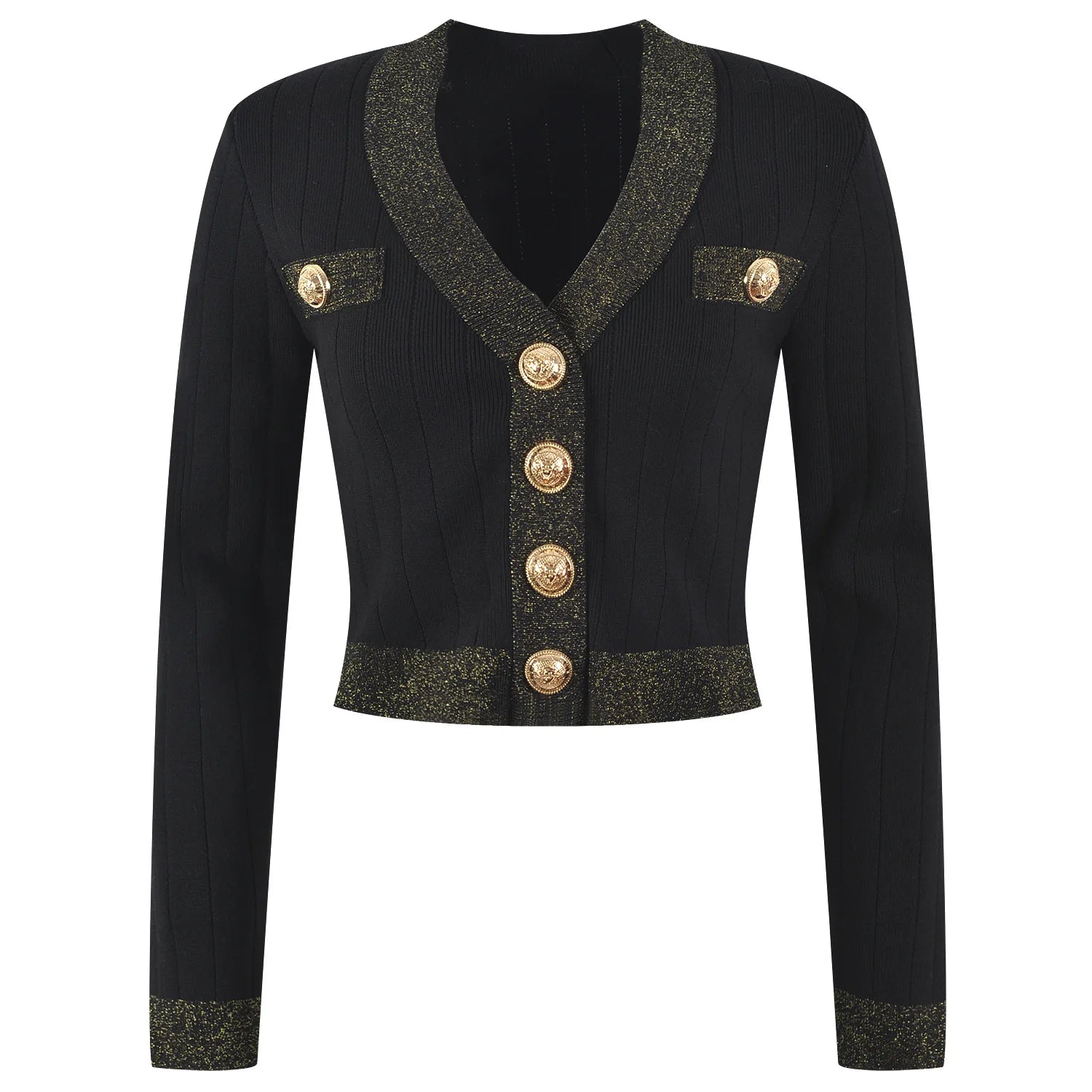 Sphisticated Europen-Style Bolero Knit Cardigan