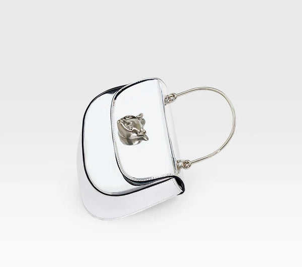 Stylish Minimalist 100% Leather Italian MINI Shoulder Crossbody Bag