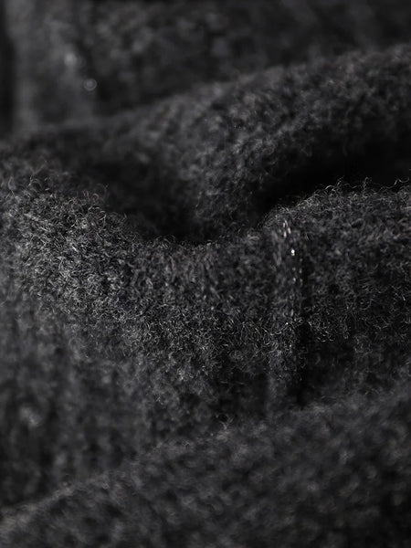 Silk Pleated 100% Merino Wool Winter MIDI Skirt