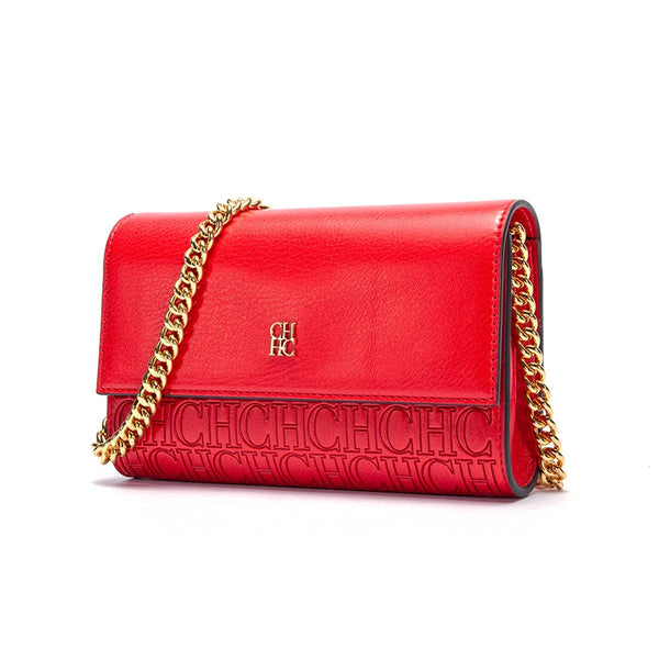 Sleek Versatile Two-Tone Envelope -Shaped Shoulder Bag