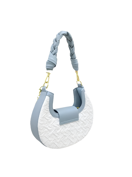 Sexy Crescent Shaped Italian Cosmo Shoulder Bag