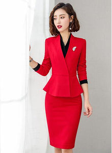 Vintage Tapered Boss Lady Power Suit