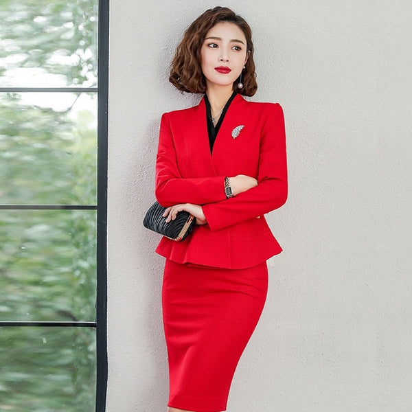 Vintage Tapered Boss Lady Power Suit