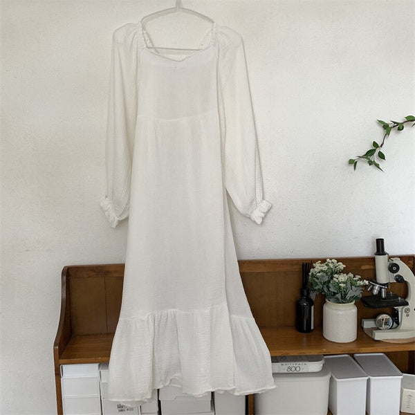 Elegant 100% Muslin Cotton Dress