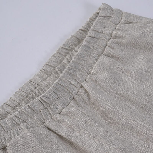 Vintage 100% Linen Oversized Palazzo Pants
